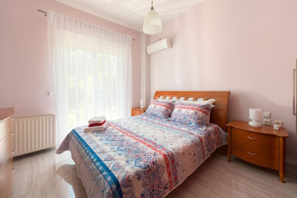 Greek Style Ground Floor Apartment & Pool Ялиссос Экстерьер фото