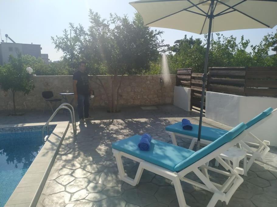 Greek Style Ground Floor Apartment & Pool Ялиссос Экстерьер фото