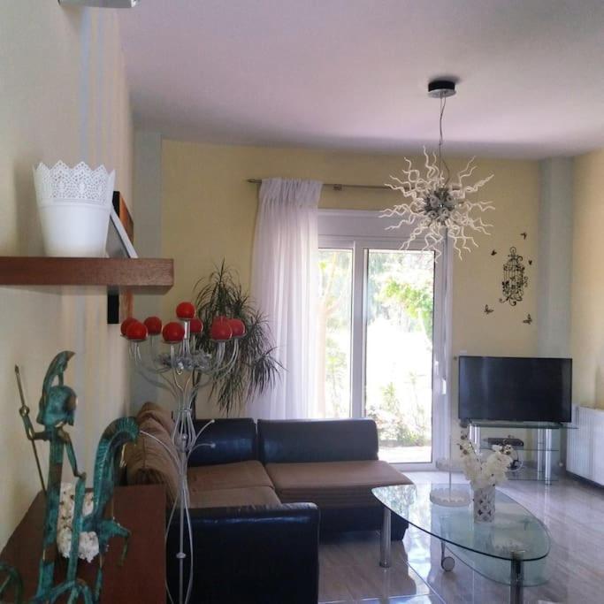 Greek Style Ground Floor Apartment & Pool Ялиссос Экстерьер фото