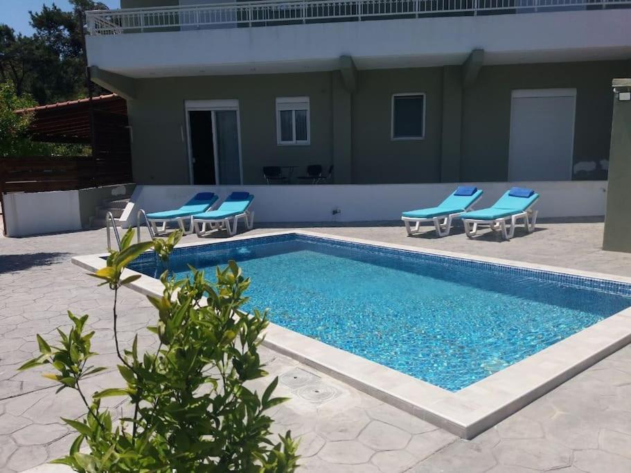 Greek Style Ground Floor Apartment & Pool Ялиссос Экстерьер фото