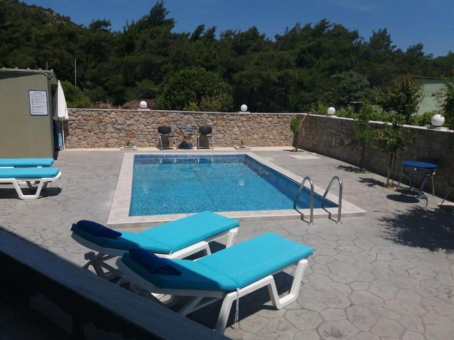Greek Style Ground Floor Apartment & Pool Ялиссос Экстерьер фото