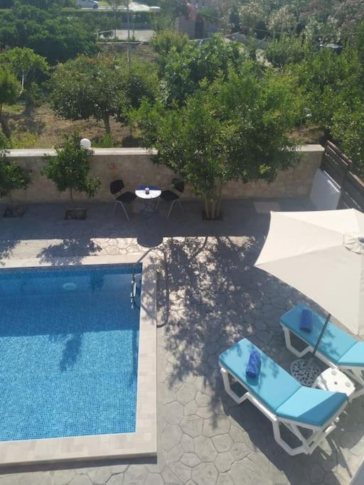 Greek Style Ground Floor Apartment & Pool Ялиссос Экстерьер фото