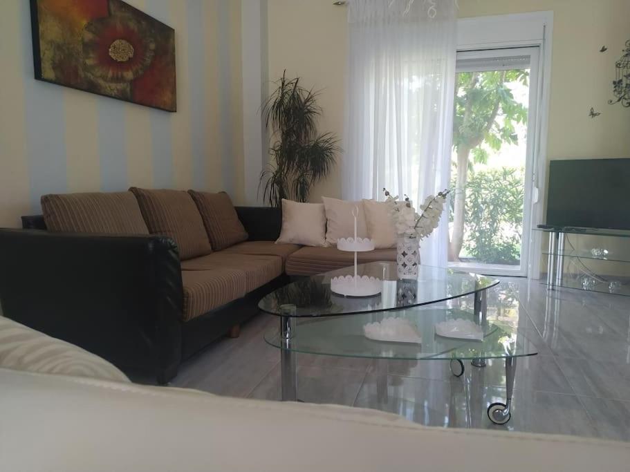 Greek Style Ground Floor Apartment & Pool Ялиссос Экстерьер фото