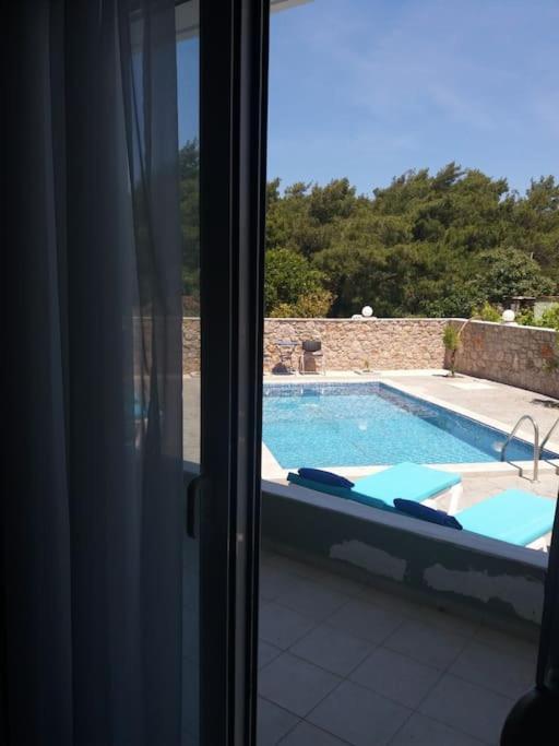 Greek Style Ground Floor Apartment & Pool Ялиссос Экстерьер фото