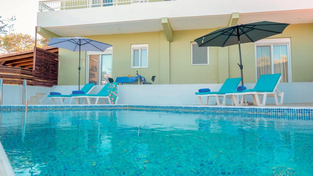 Greek Style Ground Floor Apartment & Pool Ялиссос Экстерьер фото